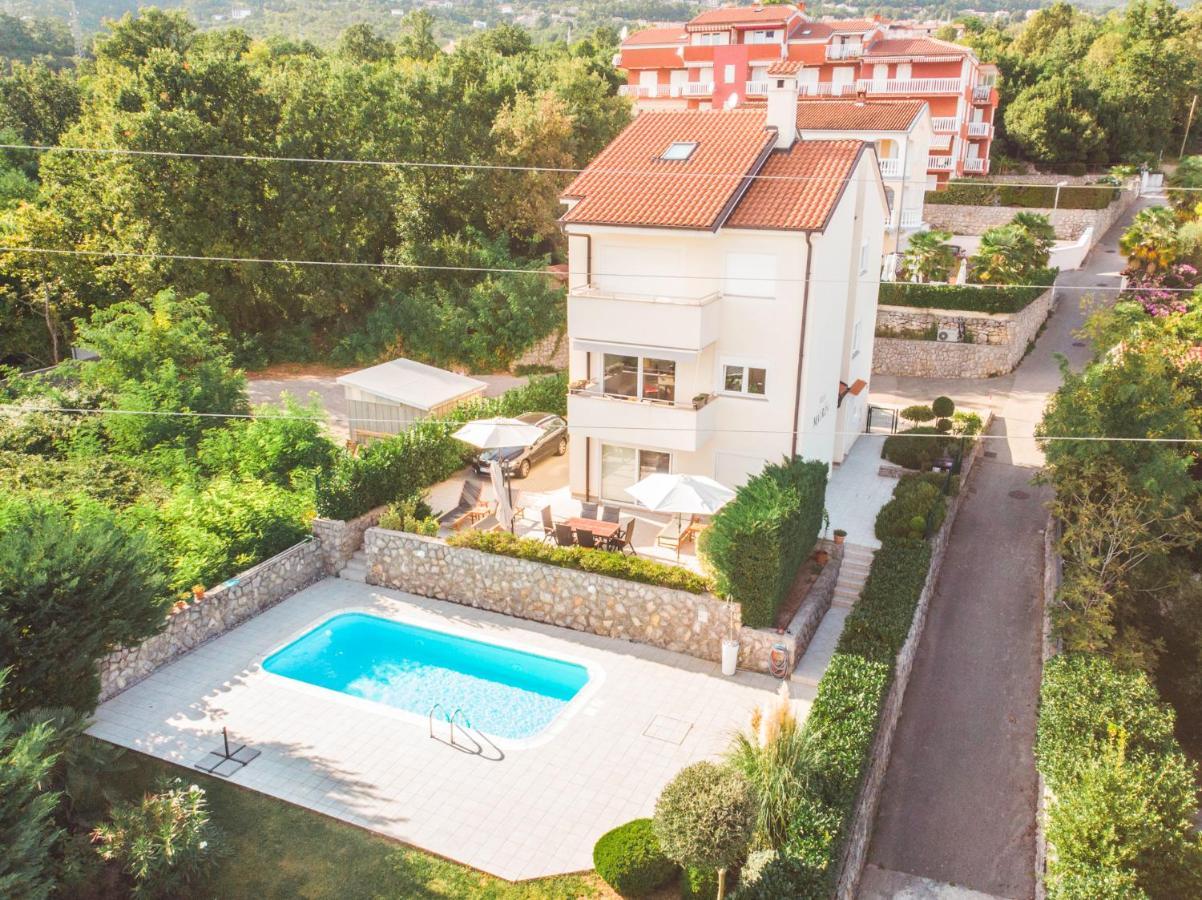 Pool Apartment Maurina Ičići Exterior foto